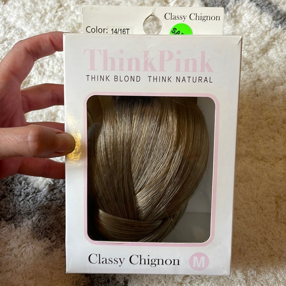 Lord & Cliff Think Pink Classy Chignon Medium 14/16T